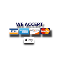 we accept visa, mastercard, american express, and paypal